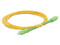 Jumper de Fibra Óptica LinkedPro LPSM2LCALCAS3, Monomodo, LC/APC, 3m, Color Amarillo.