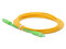 Jumper de Fibra Óptica LinkedPro Monomodo SC/APC-SC/APC Simplex de 2 metros, 3mm.