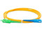 Jumper de Fibra Óptica LinkedPro Monomodo SC/APC-SC/UPC Simplex de 2 metros, 3mm.