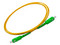 Jumper de Fibra Óptica LinkedPro Monomodo SC/APC-SC/UPC Simplex de 3 metros, 3mm.