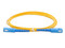 Jumper de Fibra Óptica LinkedPro Monomodo SC/UPC-SC/UPC Simplex de 1 metro, 3mm.