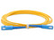 Jumper de Fibra Óptica LinkedPro Monomodo SC/UPC-SC/UPC Simplex de 2 metros, 3mm.