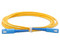 Jumper de Fibra Óptica LinkedPro LPSM3SCUSCUS3, Monomodo, SC/UPC, 3m, Color Amarillo.