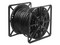 Bobina de cable FTP LinkedPro PRO-CAT-5-EXT-V2 de 305 m, para aplicaciones en CCTV, redes de datos. Color Negro