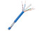 Bobina de Cable LinkedPro UTP Cat6+, Calibre 23AWG, 100m, para aplicaciones de CCTV. Color Azul.