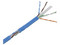Bobina de Cable UTP LinkedPro PRO-CAT-6A de 305 m, Cat6A, Soporta 10G, Hasta 500 MHz. Color Azul
