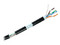 Bobina de Cable LinkedPRO Cat6 (UTP) Caja con 152 m, color negro, 23 AWG.