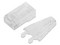 Plugs RJ-45 LinkedPro TC6-PASSR, Cat6, bote con 50 piezas.