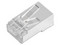Plugs RJ-45 Linkedpro TC6S-100, Cat6, Blindado, Chapado de Oro, Bote con 100 Piezas.