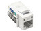 Jack Lutron CON-1PC6-WH, Para Telefonía, Cat6, 8 conductores, Color Blanco.