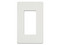 Placa de pared Lutron SC1SW de 1 espacio, para Atenuador, Apagador ó Control remoto inalámbrico Lutron.