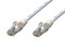 Cable de Red MANHATTAN Cat6 de 7.6 Metros, Conectores RJ-45 Macho-Macho, Alta Velocidad de Transmisión, Color Blanco.