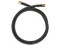 Cable MicroTik SMASMA, SMA a SMA (M-M), 1m, Para  LTE 699 - 2690 MHz. Color Negro.