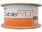 Bobina de Cable Nexxt Solutions, F/UTP Cat6, 23AWG, 4 pares, Uso exterior, 305m. Color Negro.