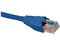 Cable de red, Cat5e, UTP RJ-45 Macho / RJ-45 Macho, 0.9 m. Color Azul.