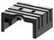 Modulo sin blindaje Nexxt Solutions, Keystone Jack Cat6, Tipo 110, Color Negro.