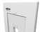 Placa de Pared Nexxt AW161NXT01, 1 Salida RJ-45 tipo keystone, Policarbonato, Color Blanco.