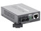 Convertidor de Medios PLANET GT-802S Monomodo de RJ45 a SC Dúplex, 1000 Mbps. Color Negro.