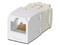 Conector Jack Modular Panduit, RJ-45, CAT 6. Color Blanco.