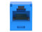 Conector Jack Panduit RJ-45 Cat6a, UTP. Color Azul.