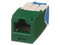 Conector Jack RJ45 Panduit CJ6X88TGGR de 8 Posiciones, Cat 6A, Color Verde.