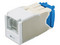 Conector Jack Panduit Mini-Com RJ-45 Cat6A, UTP, Color Blanco.