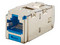 Conector Jack RJ45 Panduit CJS6X88TGBUY Estilo TG, Mini-Com, Blindado, Cat6A, 8 posiciones, Color Azul.