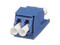 Módulo Acoplador Panduit CMDSLCZBU conector LC Duplex Monomodo OS1/OS2 para Fibra Óptica. Color Azul