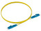 Jumper de Fibra Óptica PANDUIT, Monomodo 9/125 OS2, LC-LC Duplex, OFNR (Riser), Color Amarillo, 1m.