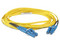 Cable de Red Dúplex Monomodo Panduit de Fibra Óptica, LC-LC 9/125 OS2, 3m. Color Amarillo