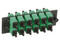 Placa Acopladora de Fibra Óptica FAP Panduit, Con 12 Conectores SC/APC (12 Fibras), Para Fibra Monomodo OS1/OS2, Color Verde.
