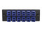 Placa Acopladora de Fibra Optica Panduit FAP, con 12 Conectores LC Duplex (24 Fibras), para Fibra Monomodo OS1/OS2. Color Azul.