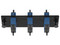 Placa Acopladora de Fibra Optica Panduit FAP, con 3 Conectores SC Dúplex (6 Fibras), para Fibra Monomodo OS1/OS2. Color Azul.