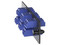 Placa Acopladora de Fibra Optica Panduit, con 6 Conectores LC Duplex, Color Azul.