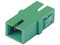 Módulo Acoplador Panduit FASSCZAG-L SC/APC Simplex para Fibra Óptica Monomodo, Color Verde.