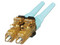 Conector de Fibra Óptica Panduit, LC Duplex OptiCam, Multimodo 50/125 OM3/OM4, Color Aqua.