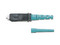 Conector SC Simplex Panduit FSC2MCXAQ para Fibra Óptica, Multimodo. Color Aqua Azul.