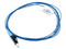 Pigtail de Fibra Óptica Panduit, Conector LC Simplex, Multimodo OM3 50/125, 900um, 1m. Color Azul.