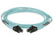 Cable de Red Dúplex Multimodo Panduit de Fibra Óptica, LC-LC 50/125 OM3, 2m. Color Aqua