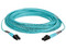 Jumper de Fibra Óptica Panduit Multimodo 50/125 OM3, LC Duplex a LC Duplex, 15m.