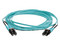 Jumper de Fibra Optica Panduit Multimodo 50/125 OM4, 3M, Color Aqua