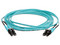 Cable de Red Dúplex Multimodo Panduit de Fibra Óptica, LC-LC 50/125 OM4, 3m. Color Aqua