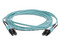 Jumper de Fibra Óptica PANDUIT FZ2ERLNLNSNM005, Multimodo 50/125 OM4, LC-LC Duplex, OFNR (Riser), Color Aqua, 5m.