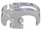 Conector de Compresión Panduit HTCT250-2-1 para Derivaciones de Cables, Espacios de 250 Kcmil a 2 AWG, 2 a 6 AWG, y 8 a 4 AWG