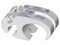 Conector de Compresión Panduit HTCT250-2-1 para Derivaciones de Cables, Espacios de 250 Kcmil a 2 AWG, 2 a 6 AWG, y 8 a 4 AWG