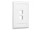 Placa frontal Panduit NK2FIWY de 2 puertos para pared. Color Blanco