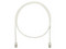 Cable de red Panduit Cat5e UTP, RJ-45 (M-M), 3.0m. Color blanco.