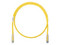 Cable de Parcheo UTP Cat6, 1 ft (30.48 cm), Con Plug Modular en Ambos Extremos, Color Amarillo.