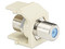 Módulo Acoplador Coaxial Panduit NKFIW Tipo F, Keystone de 75 Ohms, 3.0 GHz, Color Blanco Mate.