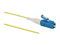 Pigtail de Fibra Óptica Panduit, Conector LC Simplex, Monomodo OS2 9/125, 900um, 1m. Color Amarillo.